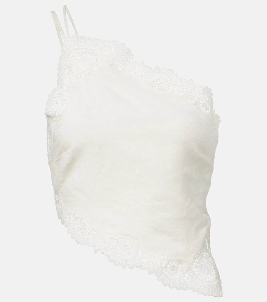 Posse - Darya embroidered linen and cotton top