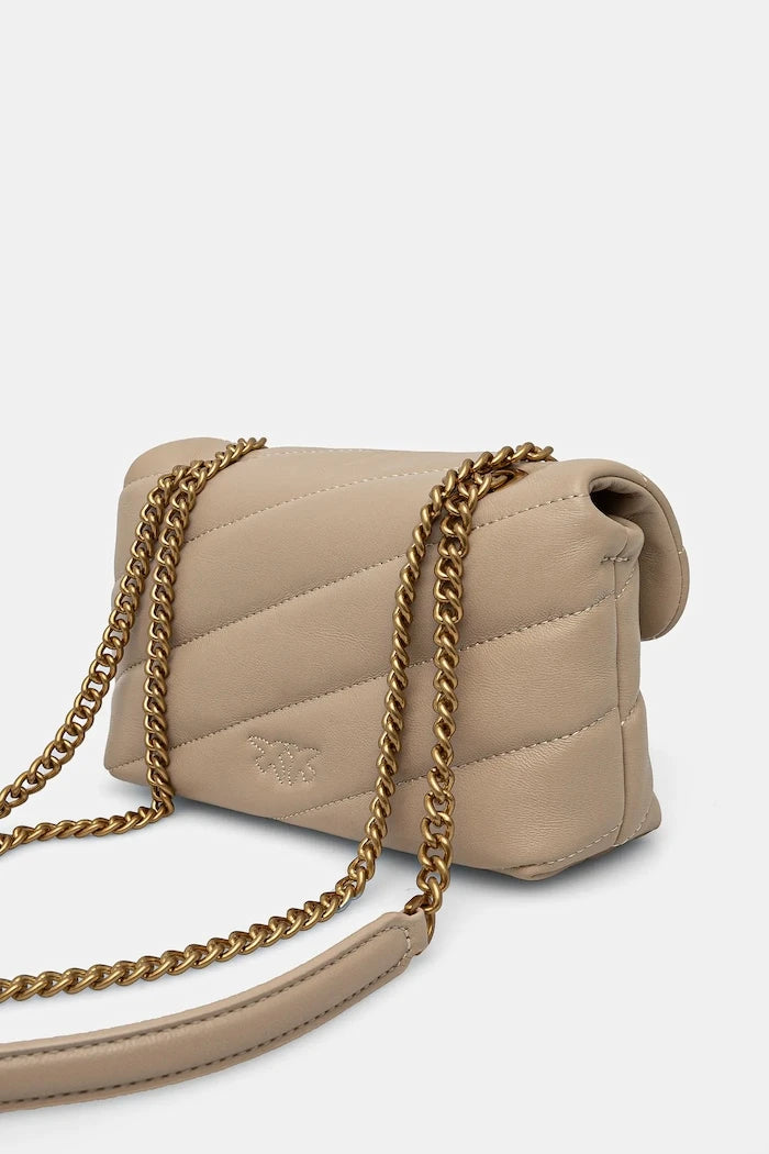 Pinko kadın deri crossbody çanta