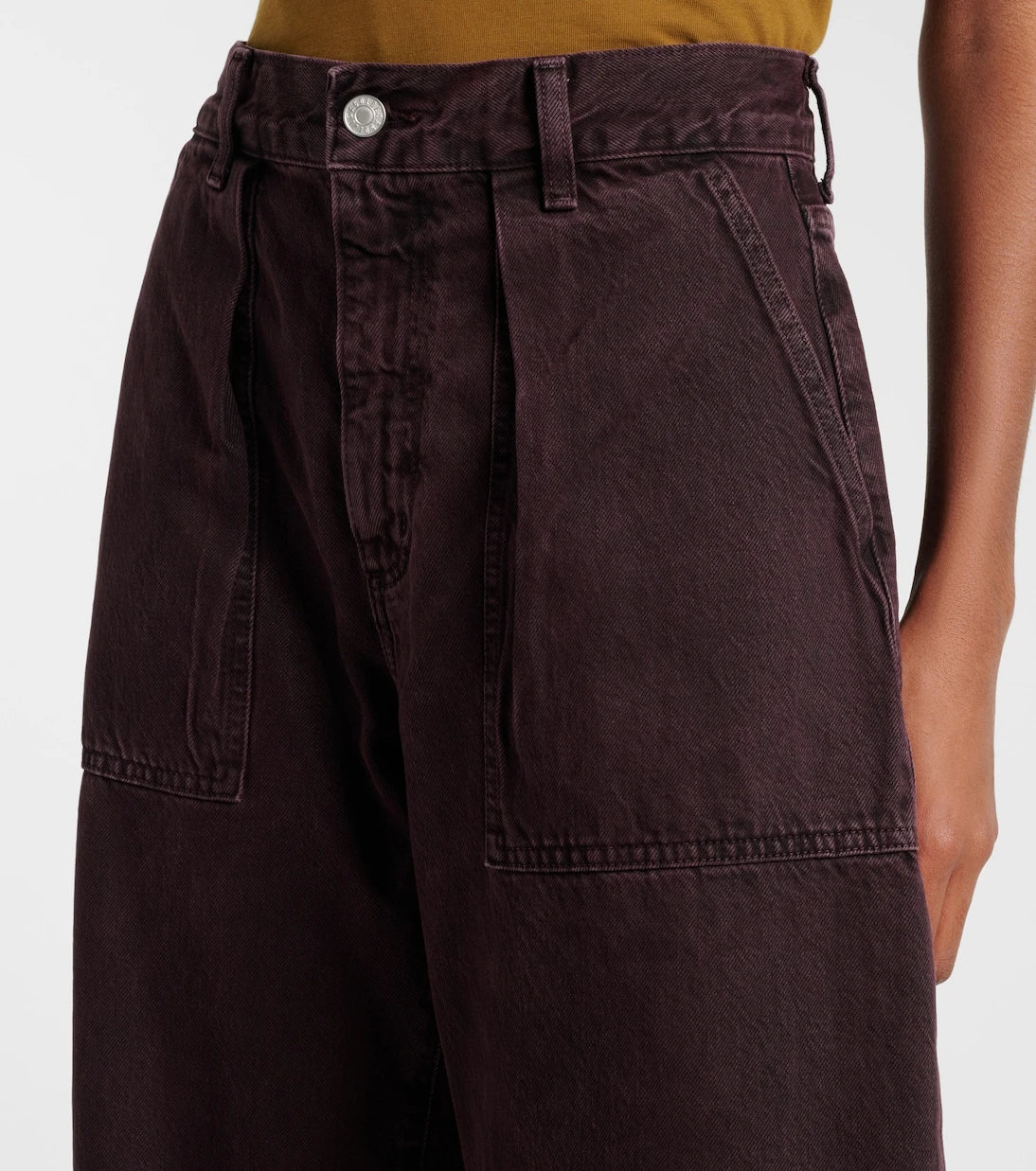 Agolde - Sefton high-rise barrel-leg jeans