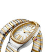 Bvlgari Stainless Steel and Yellow Gold Serpenti Tubogas Watch 35mm