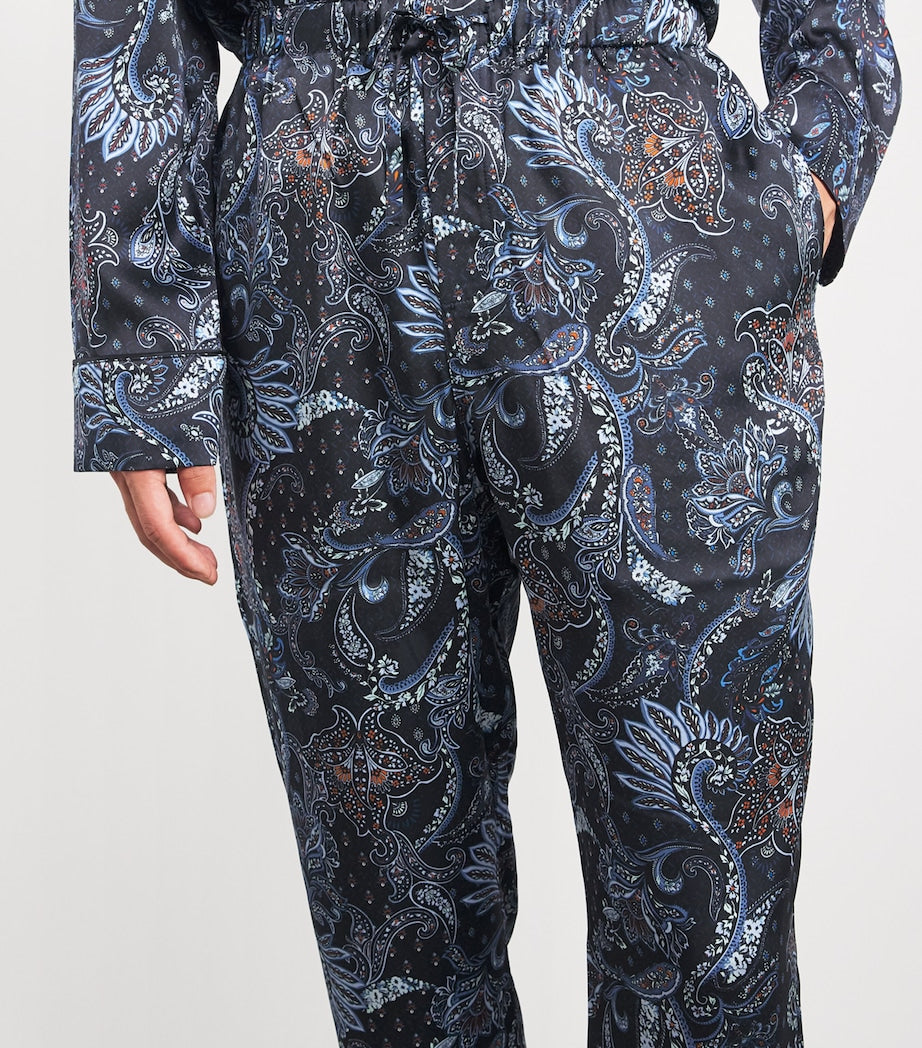 Silk Paisley Pyjama Set