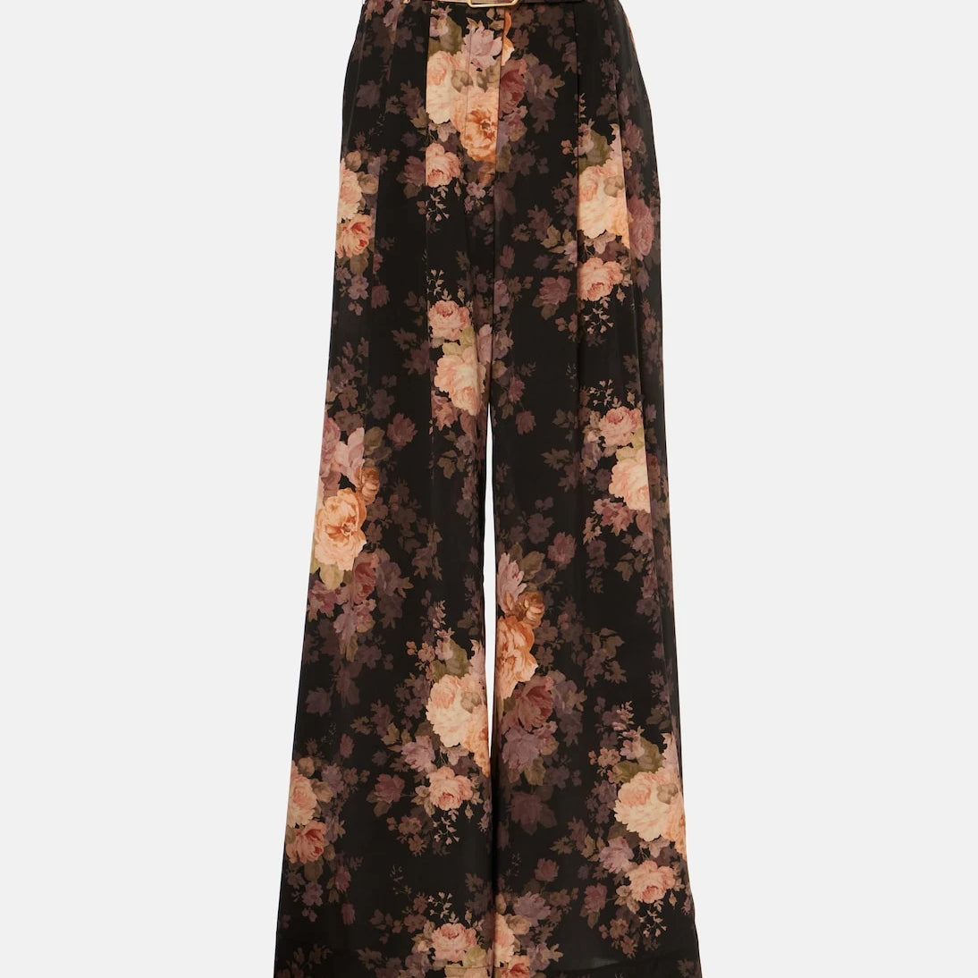 Zimmermann - Illustration silk wide-leg pants