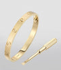 Cartier LOVE Classic Yellow Gold Bracelet - Brushed Finish