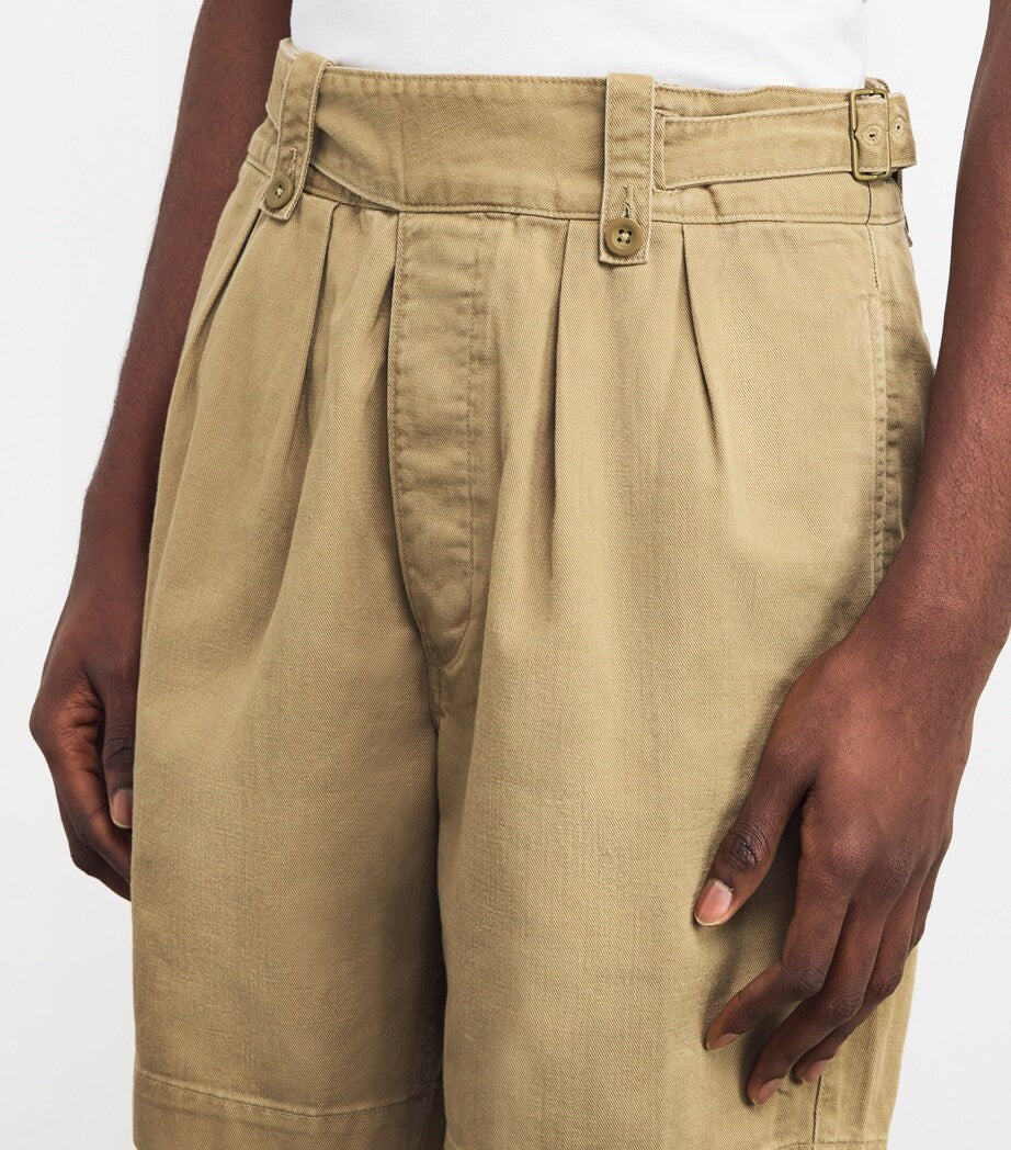 Cotton Rustic Twill Shorts