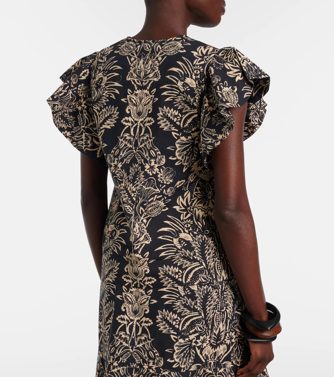 Ulla Johnson - Severine printed cotton poplin top