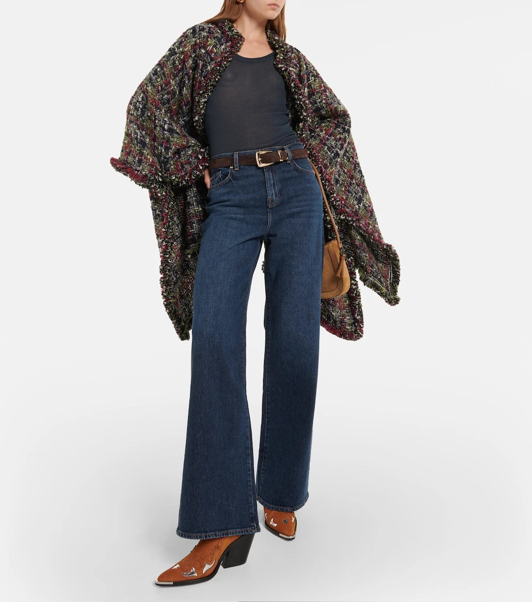 7 For All Mankind - Scout high-rise wide-leg jeans