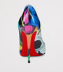 Christian Louboutin Multi Hot Chick Patent Leather Pumps 100