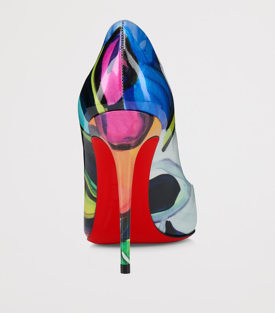 Christian Louboutin Multi Hot Chick Patent Leather Pumps 100