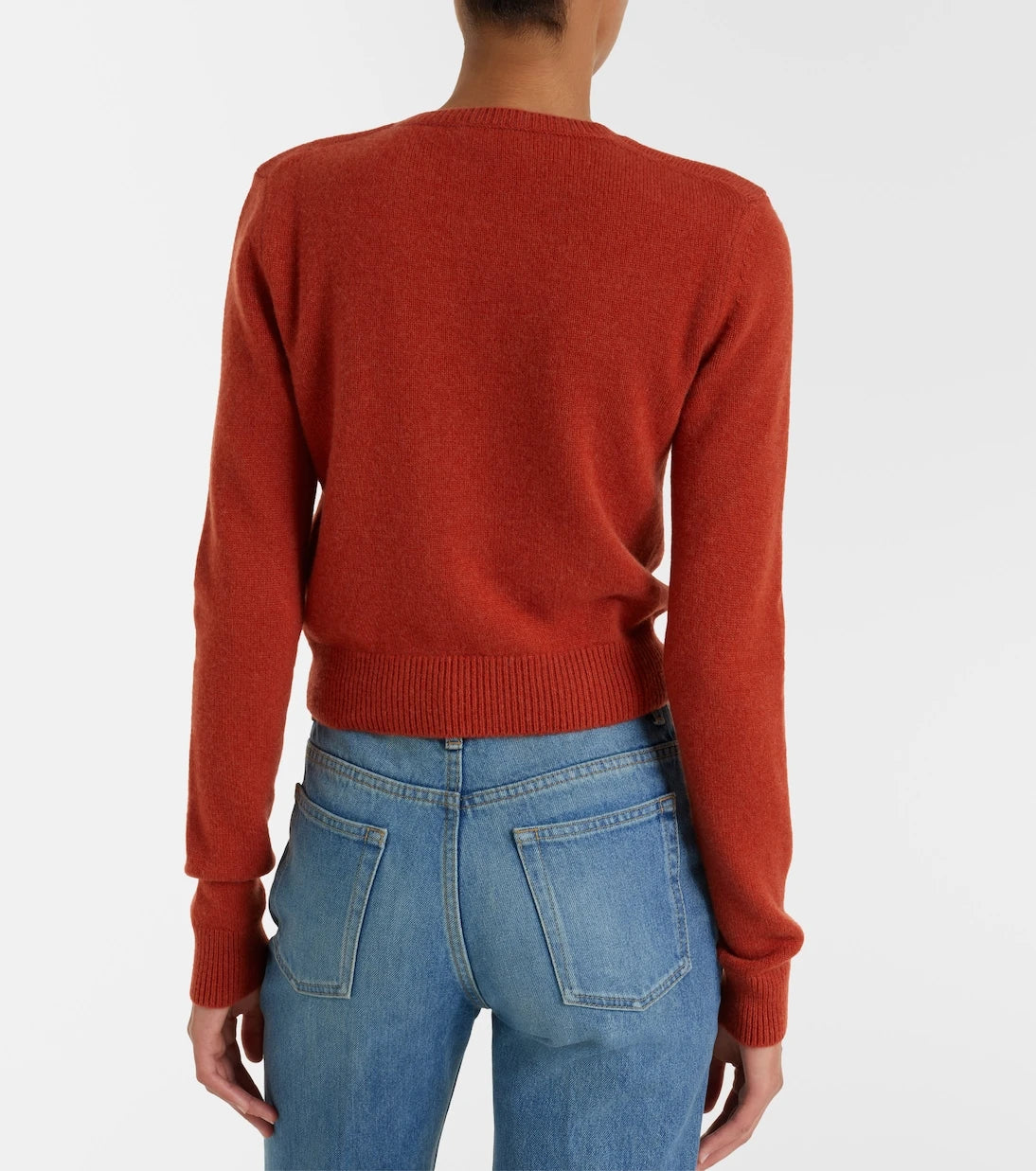 Saint Laurent - Cropped cashmere sweater