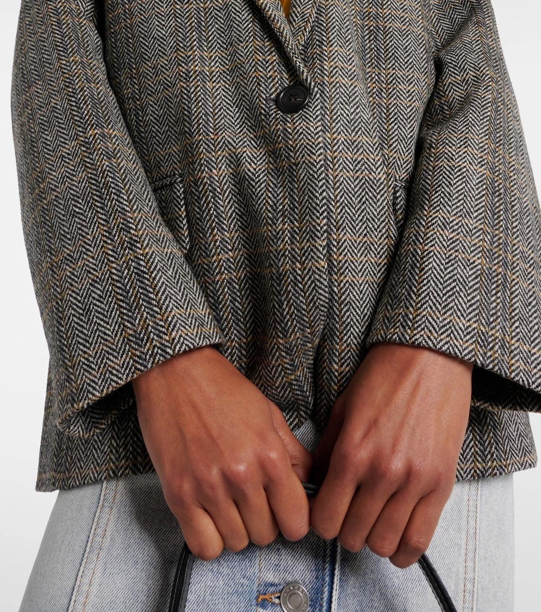 Marant Etoile - Charly checked wool blazer