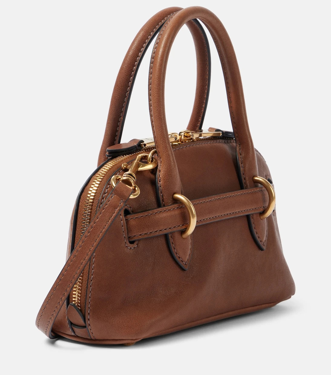 Miu Miu - Aventure Mini leather tote bag