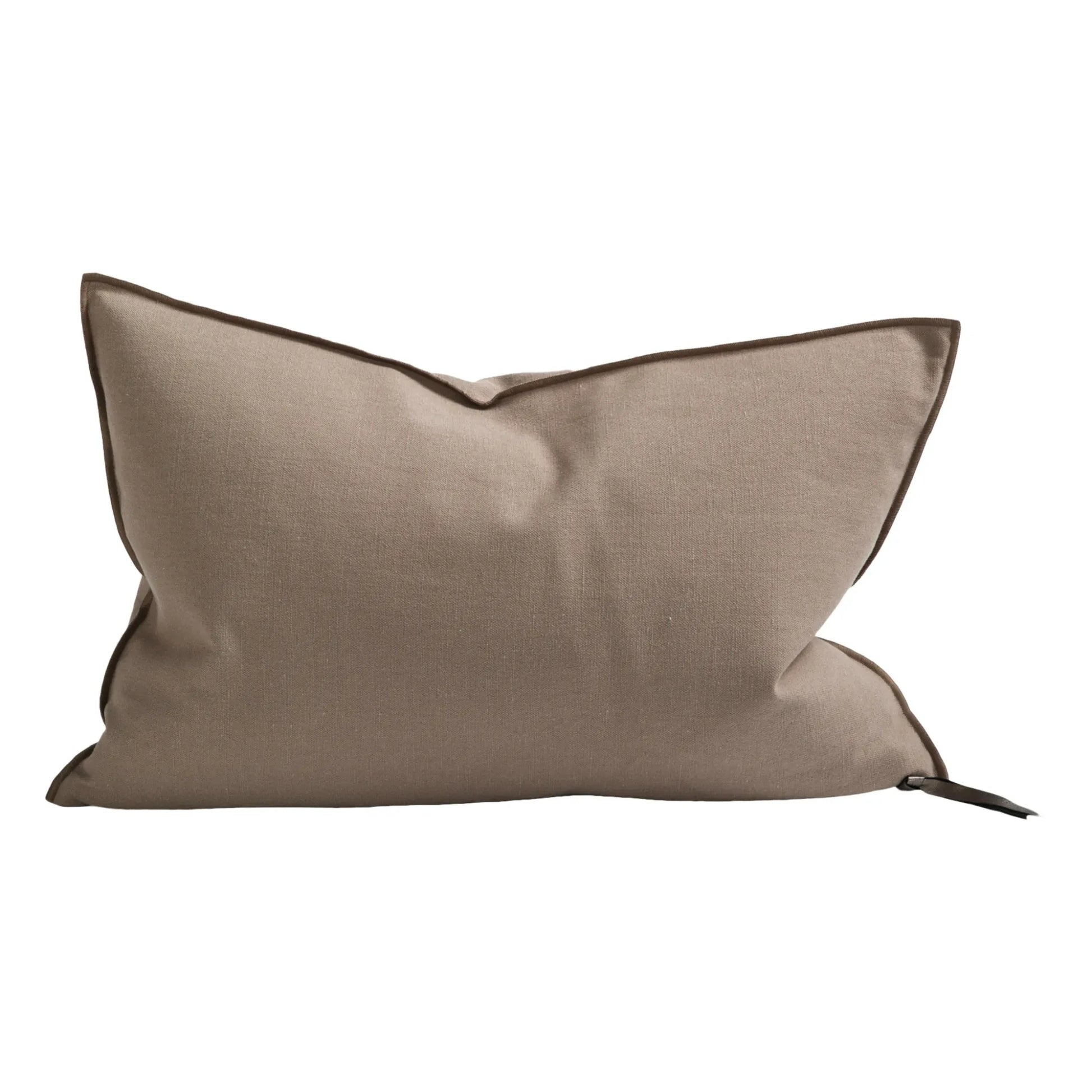 Maison de Vacances - Upcycled Mixed Canvas Cushion | Powder pink