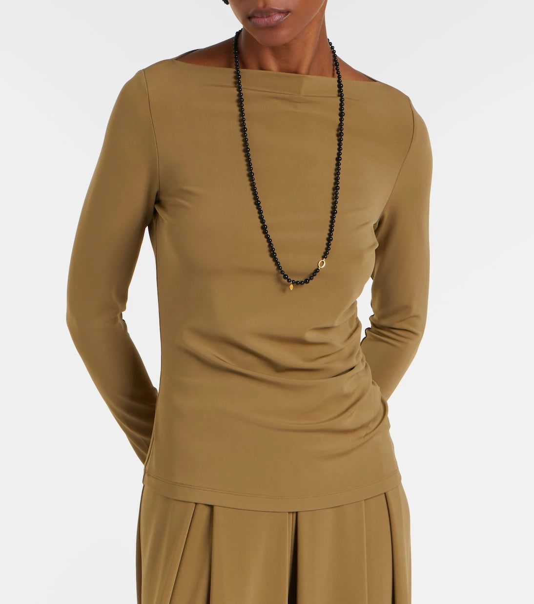 Max Mara - Gomma jersey T-shirt