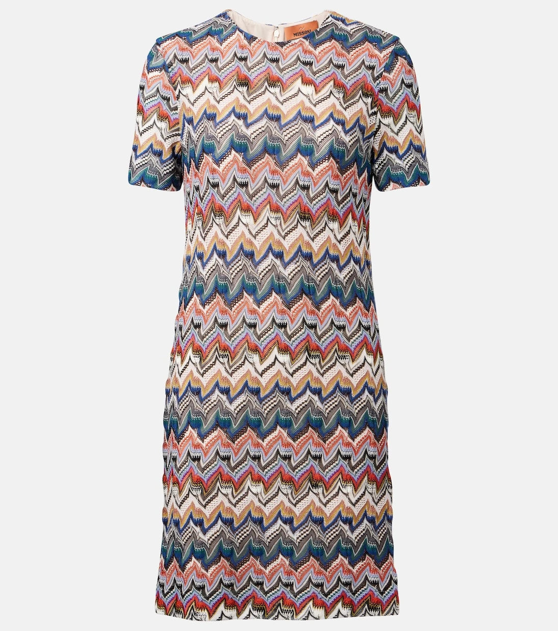 Missoni - Zigzag lamé minidress