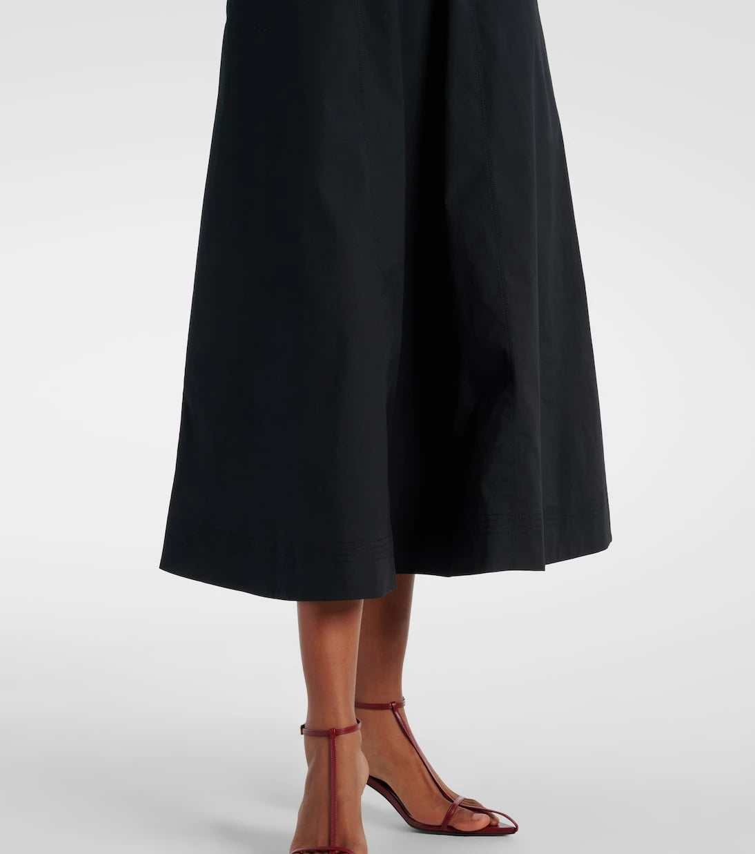 Veronica Beard - Delise striped cotton-blend midi dress