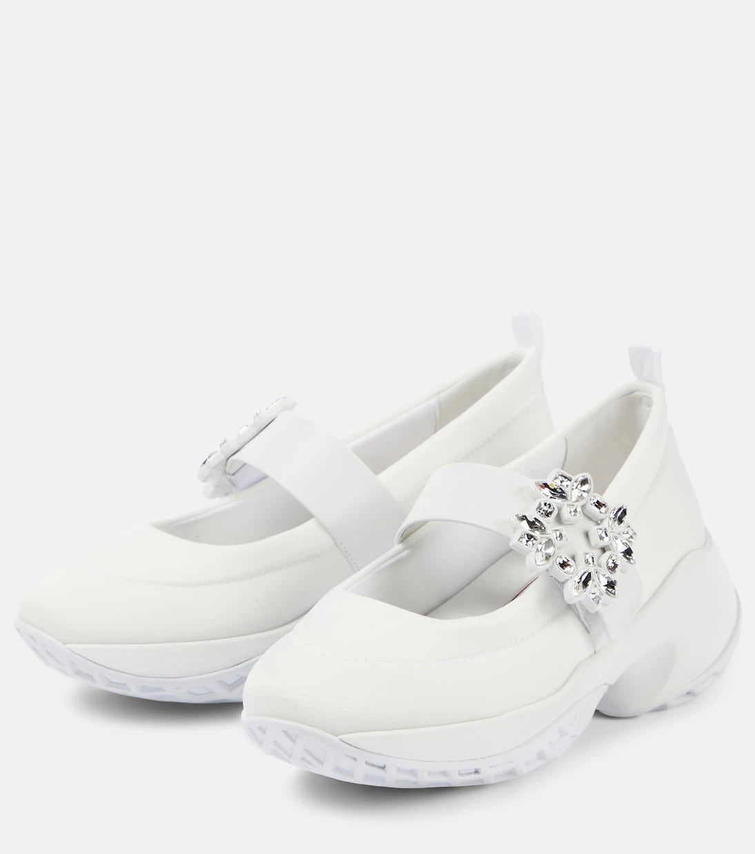 Roger Vivier - Viv' Match embellished sneakers