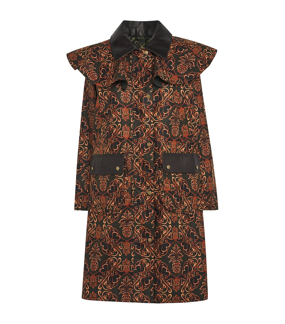 Barbour x FARM Rio Waxed Cotton Luana Jacket