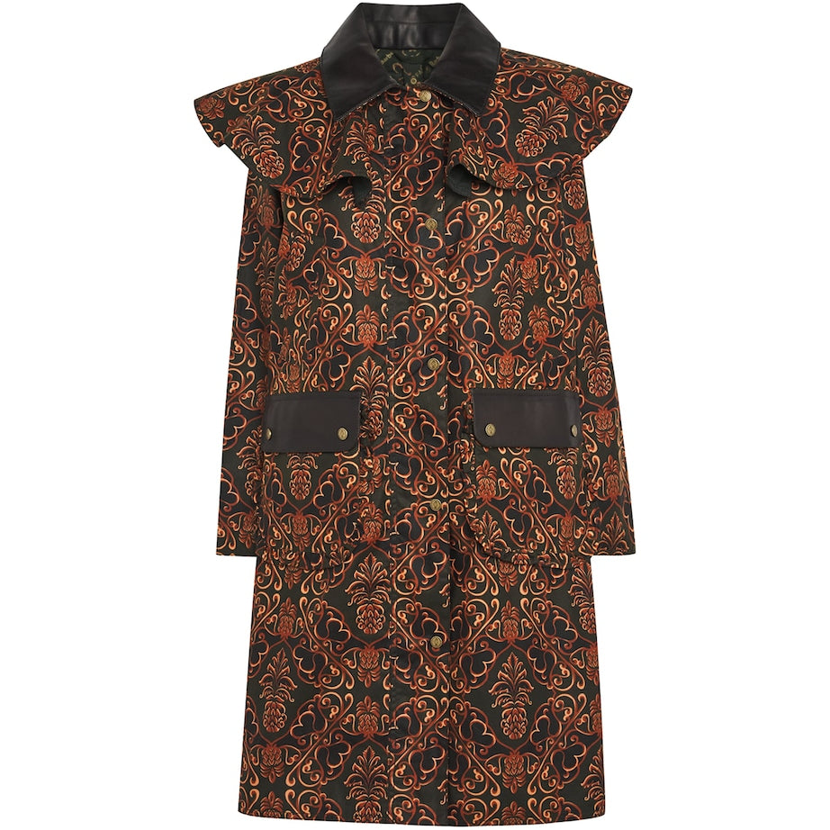 Barbour x FARM Rio Waxed Cotton Luana Jacket