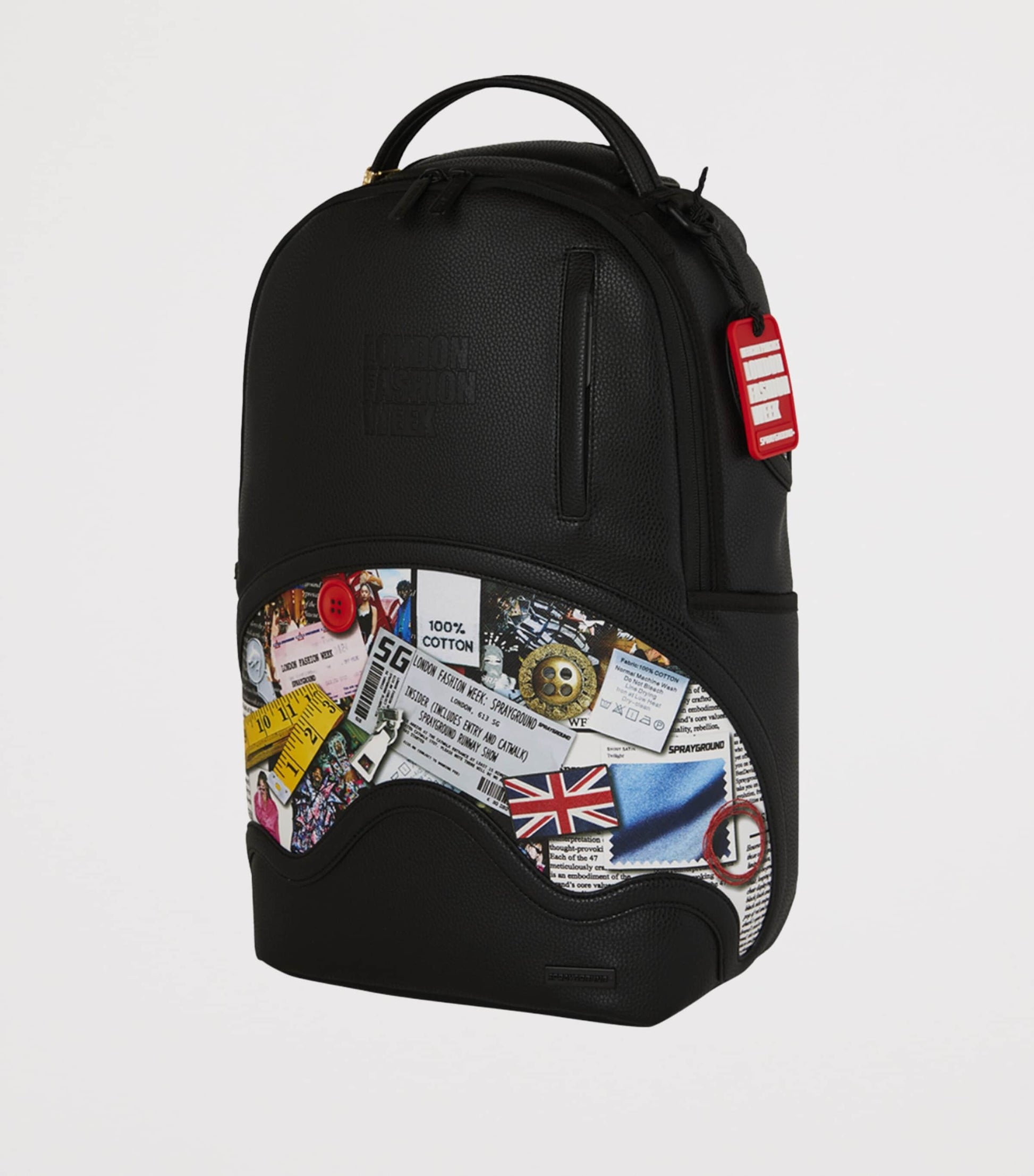Sprayground x London Fashion Week Moodboard Montage Backpack