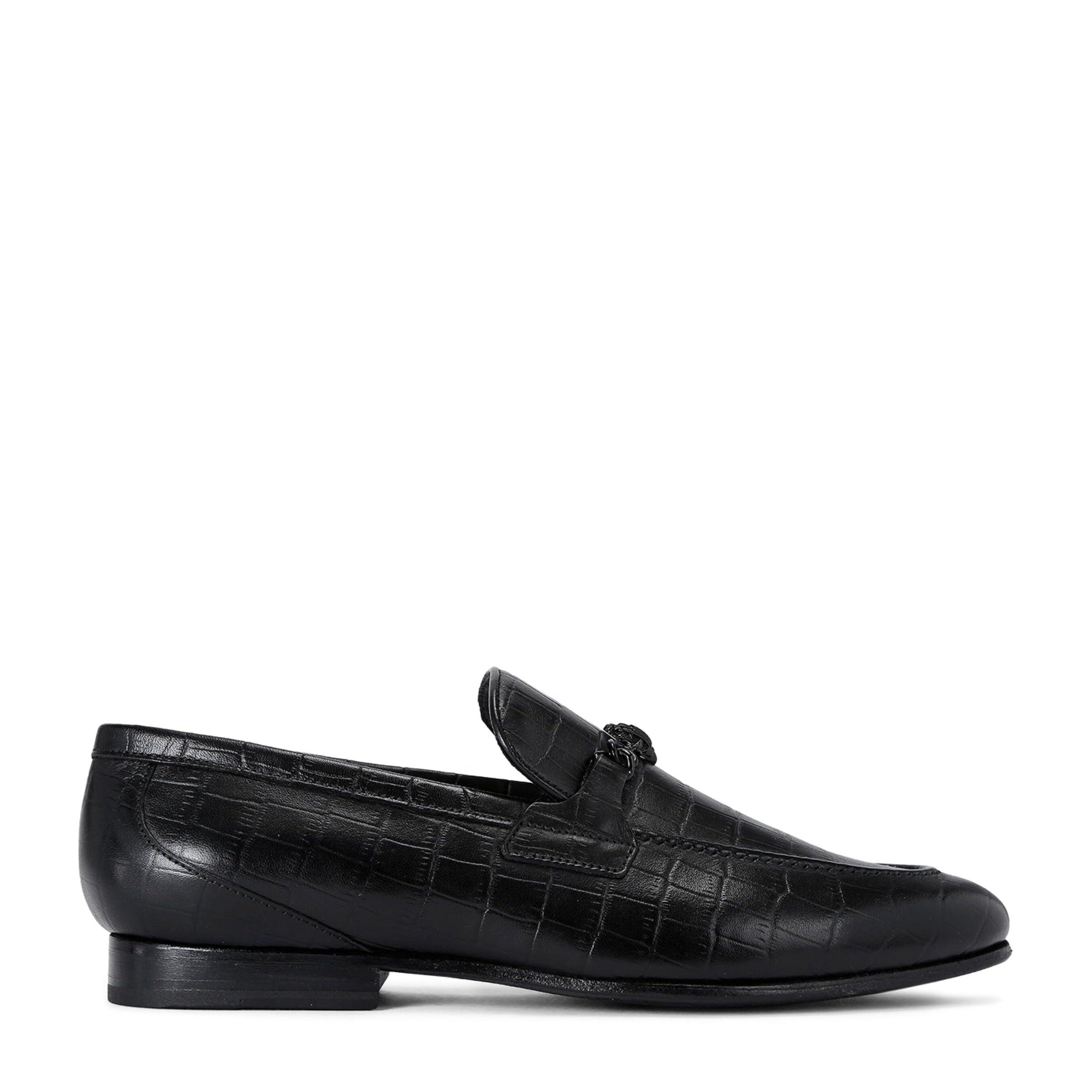 Croc-Embossed Alton Loafers