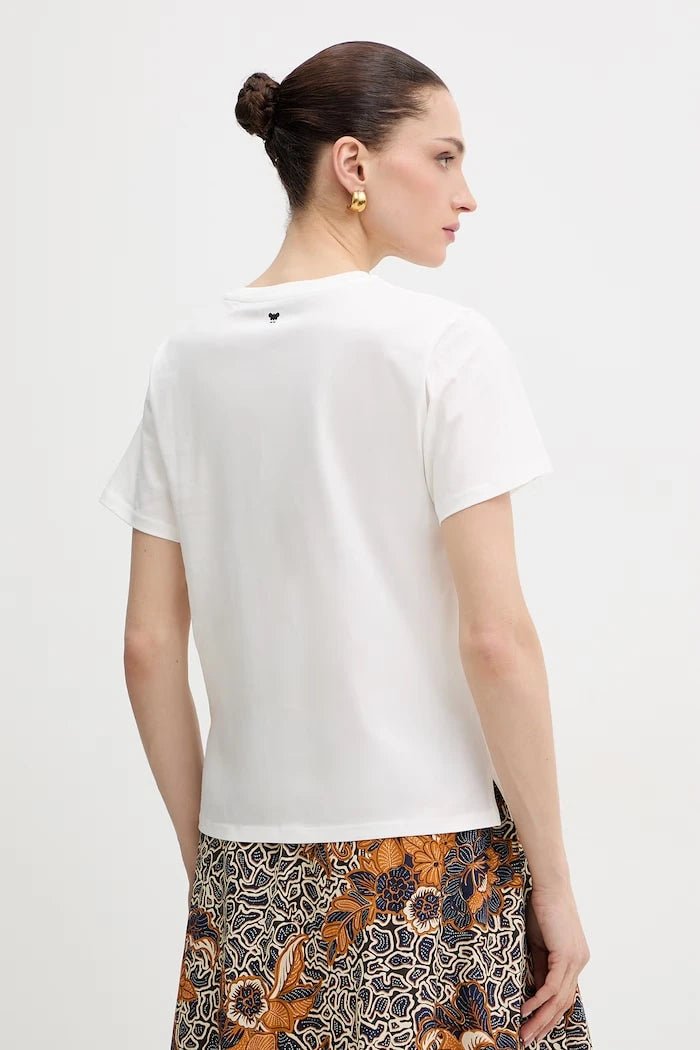 Памучна тениска Weekend Max Mara PANTERA