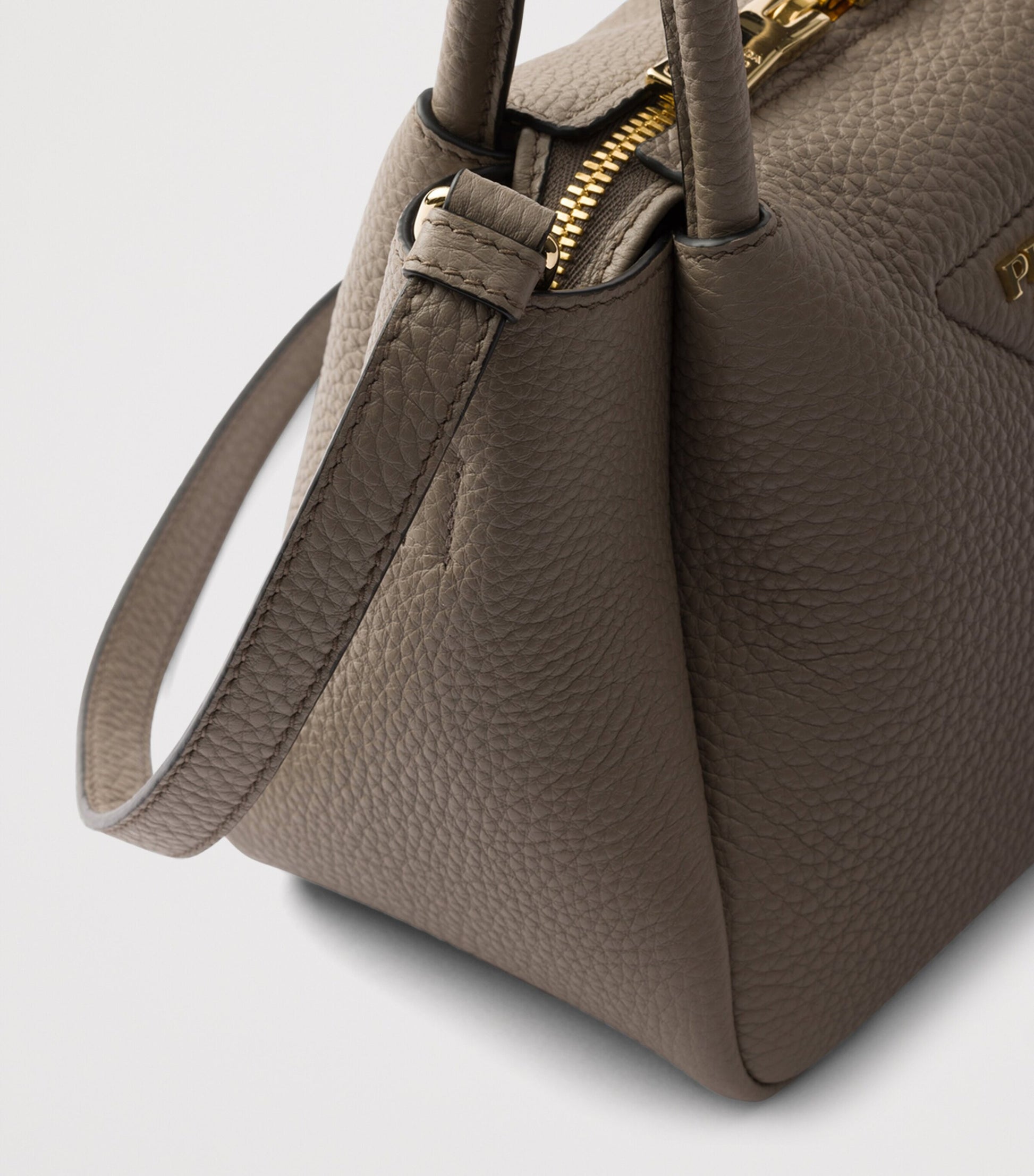 Mini Leather Top-Handle Bag