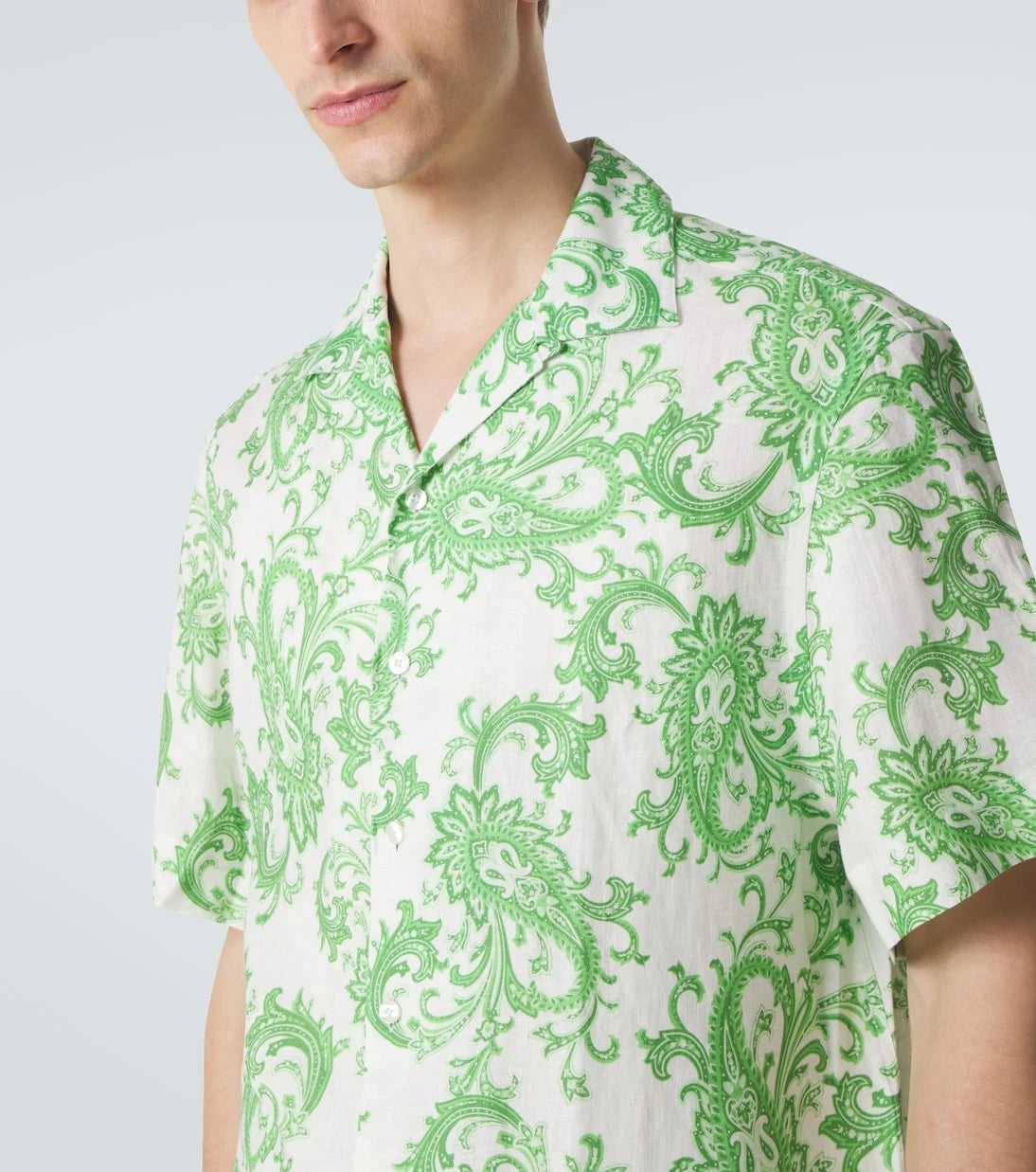 Etro - Paisley linen shirt