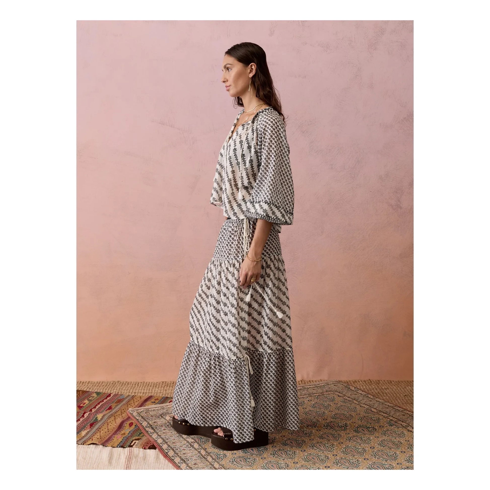 Boteh - Levante blouse | Grey