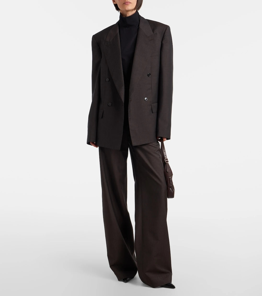 Gucci - Pinstripe wool and mohair blazer