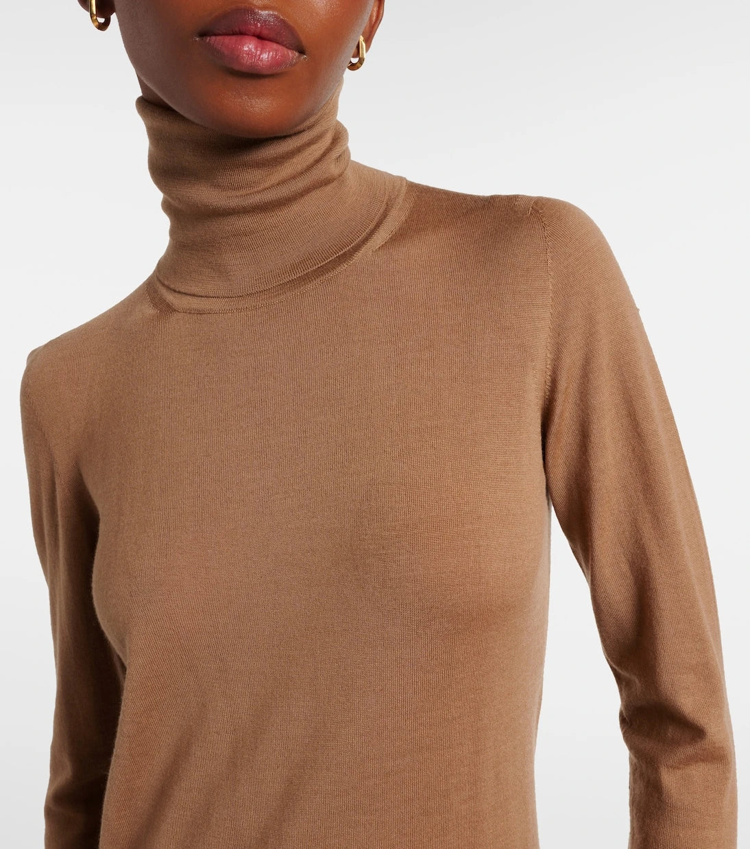 Max Mara - Saluto virgin wool turtleneck sweater