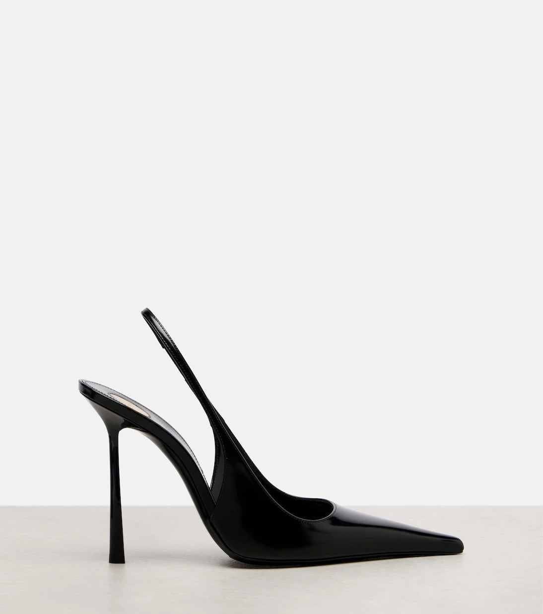Saint Laurent - Vendome 110 leather slingback pumps