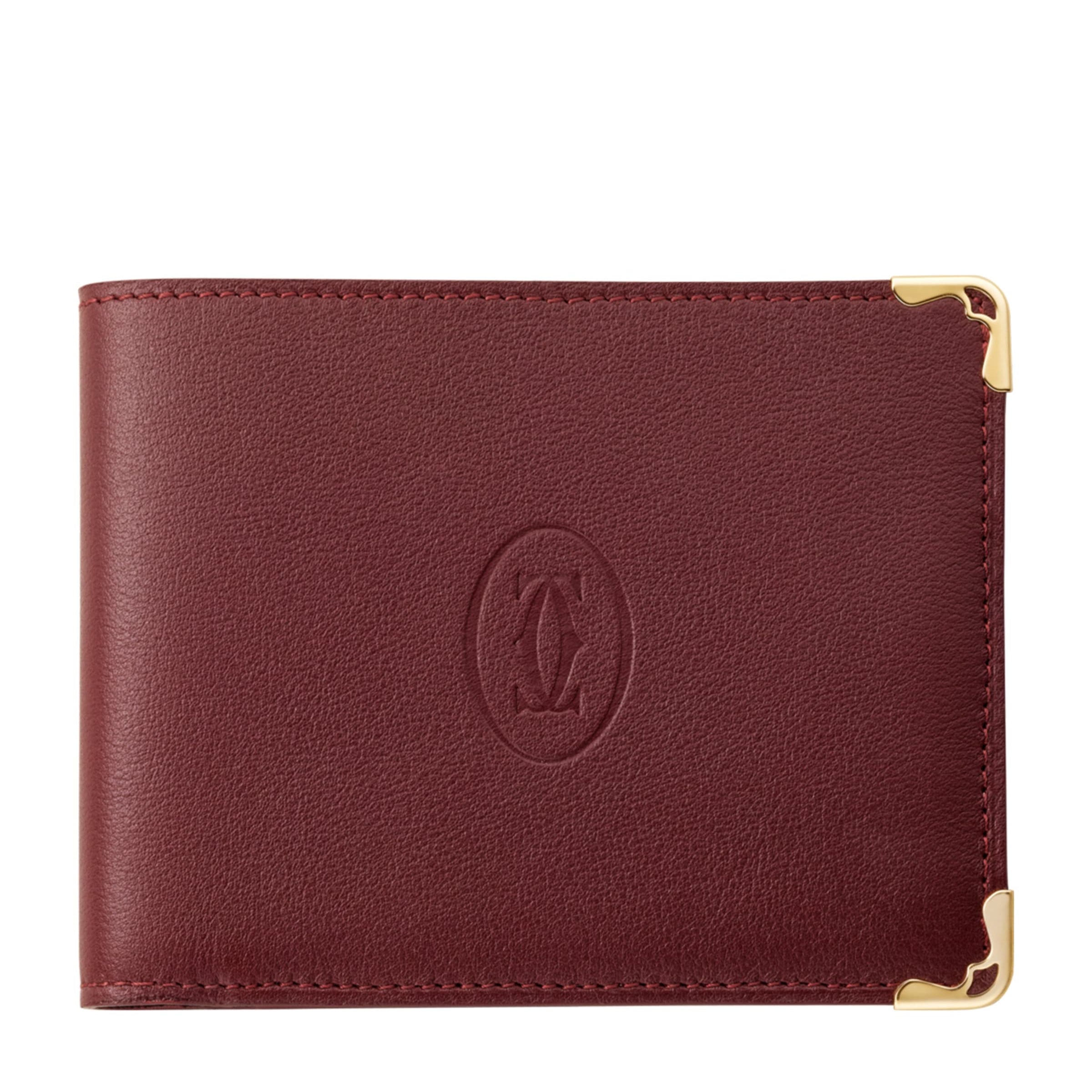 Leather Must de Cartier Wallet