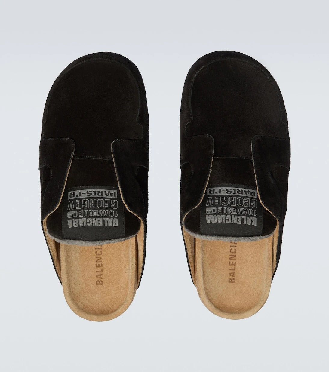 Balenciaga - Dumbo suede slides