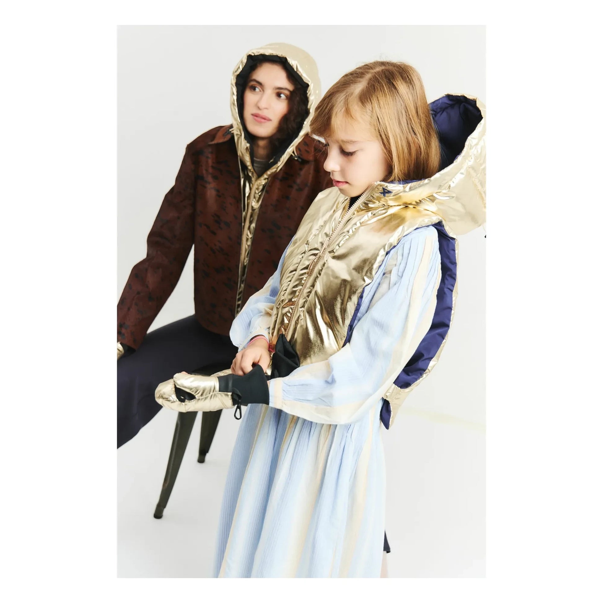 Fudoon - Exclusivité Fudoon X Smallable - Convertible Mittens | Gold