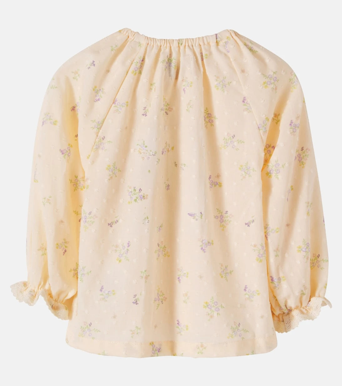 Wheat - Baby Merle floral cotton blouse