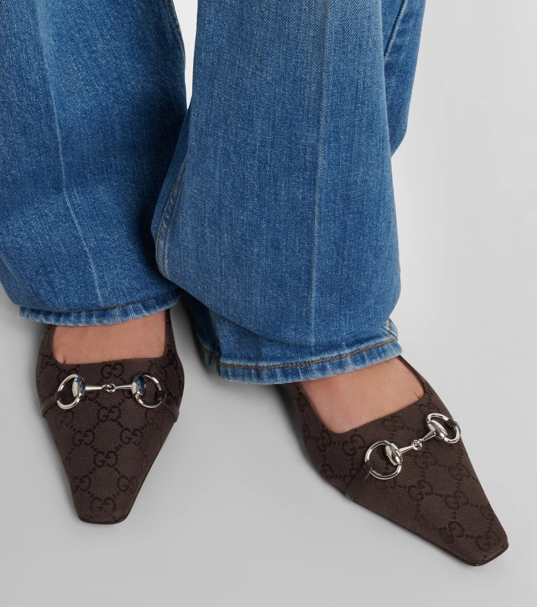 Gucci - Vittoria GG canvas ballet flats