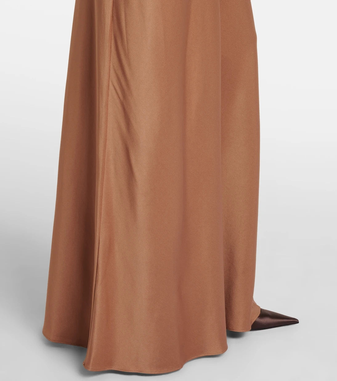 Simkhai - Adelle draped satin gown