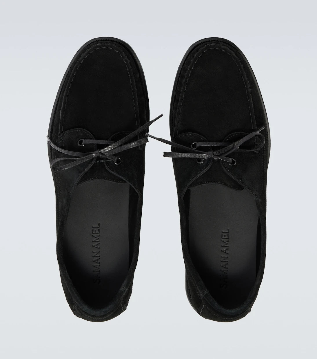 Saman Amel - City Moc suede boat shoes