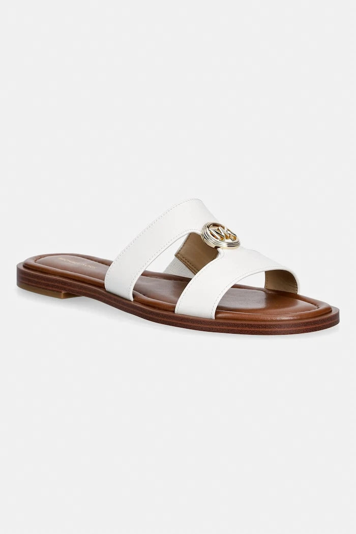 MICHAEL Michael Kors Джапанки женски кожени Erin Flat Sandal