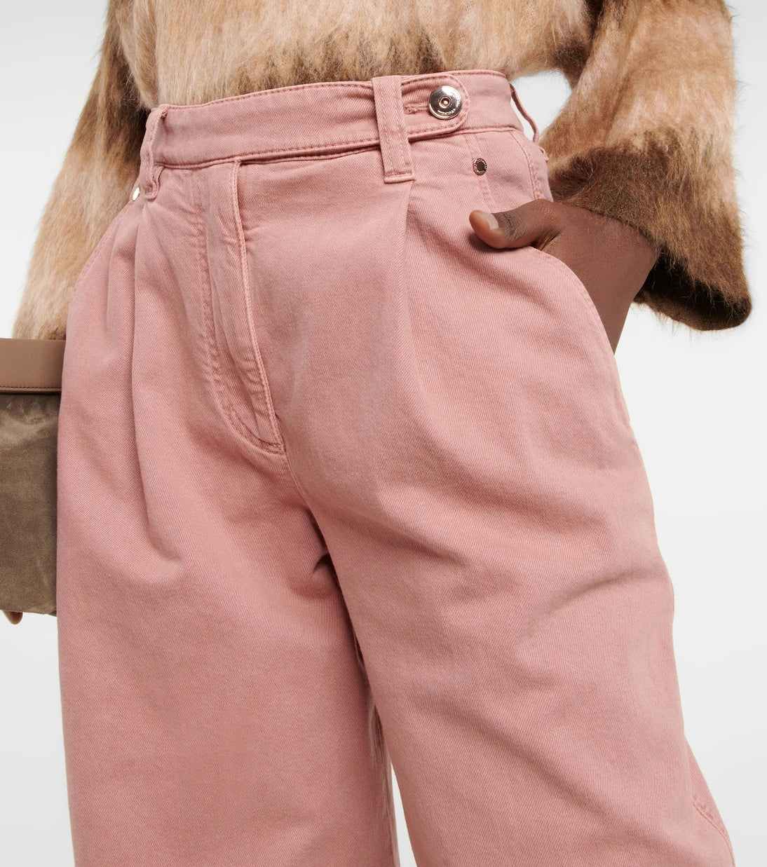 Brunello Cucinelli - High-rise straight jeans