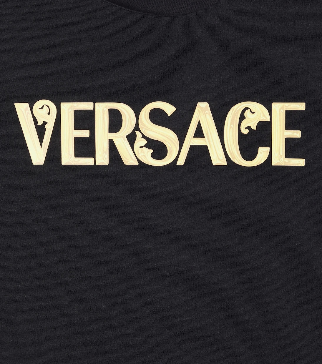 Versace Kids - Logo jersey dress