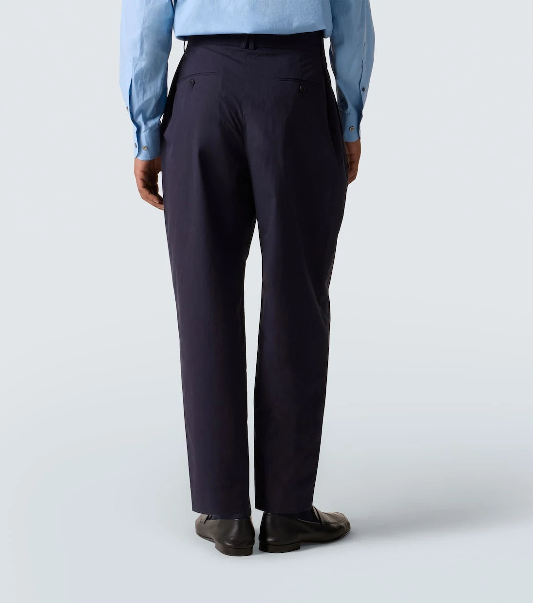 The Row - Dyon pleated cotton tapered pants