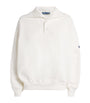 Polo Ralph Lauren White Collared Sweatshirt