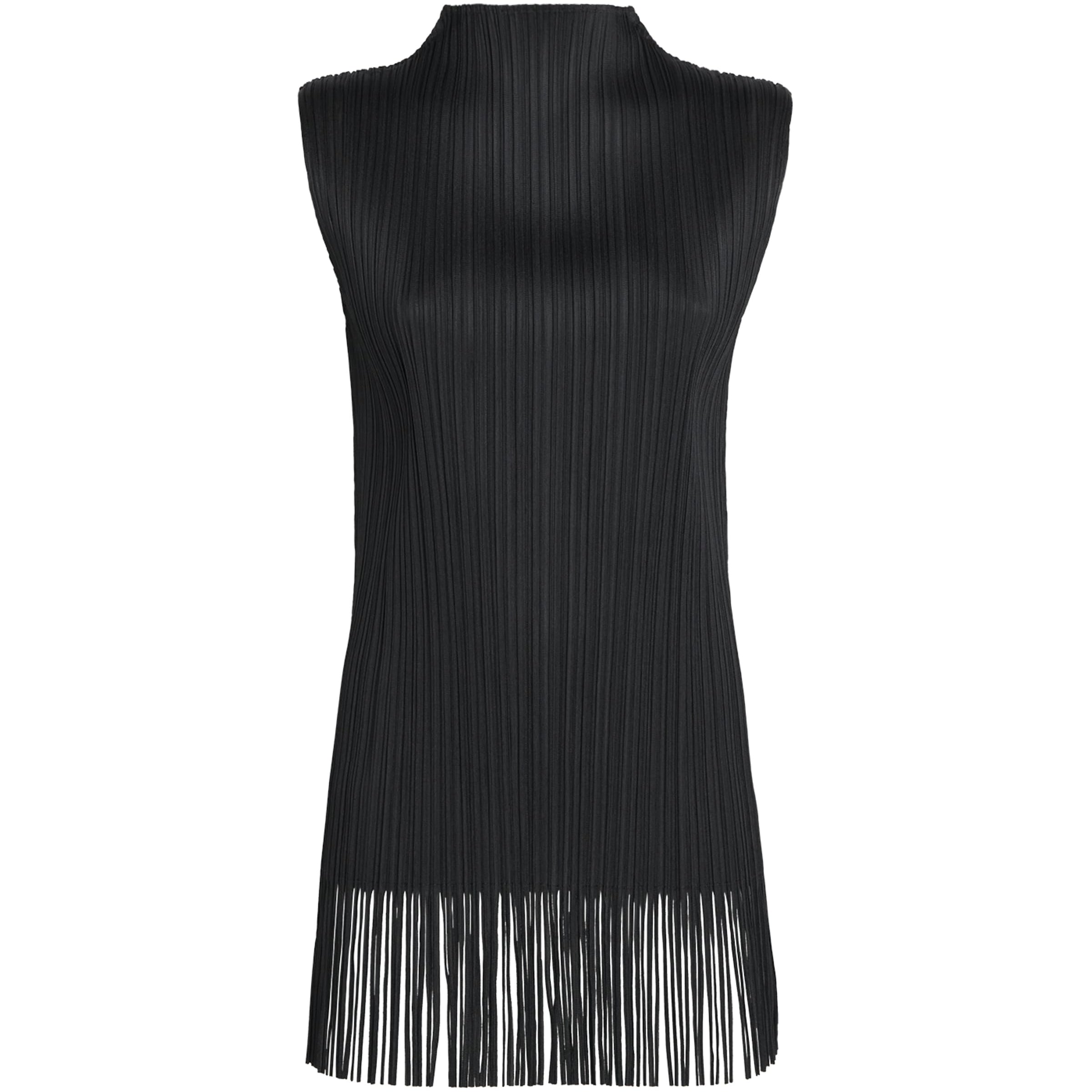 Wave Tunic Top BLACK