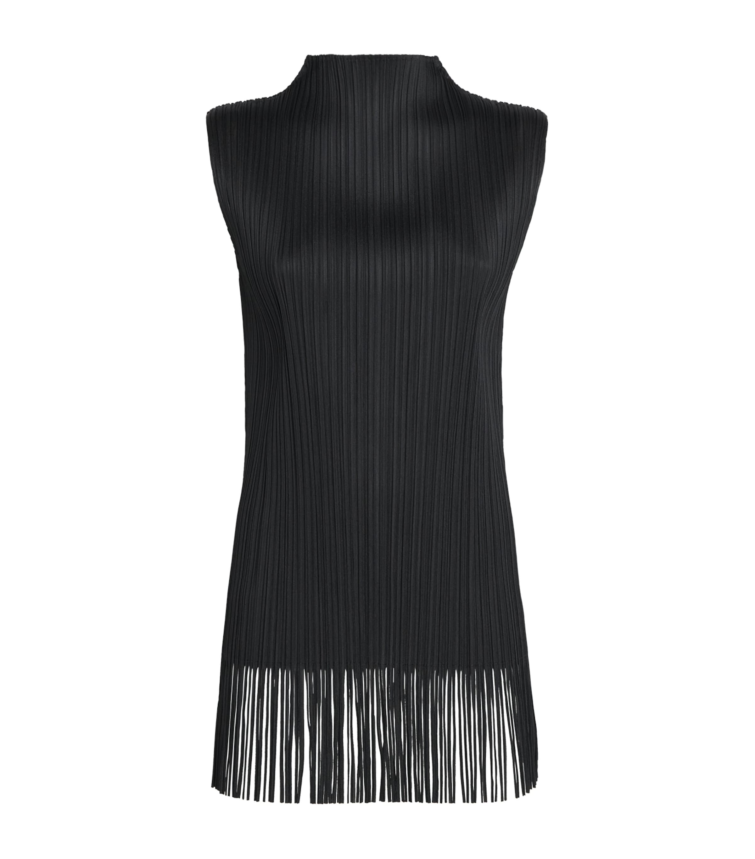 Wave Tunic Top BLACK