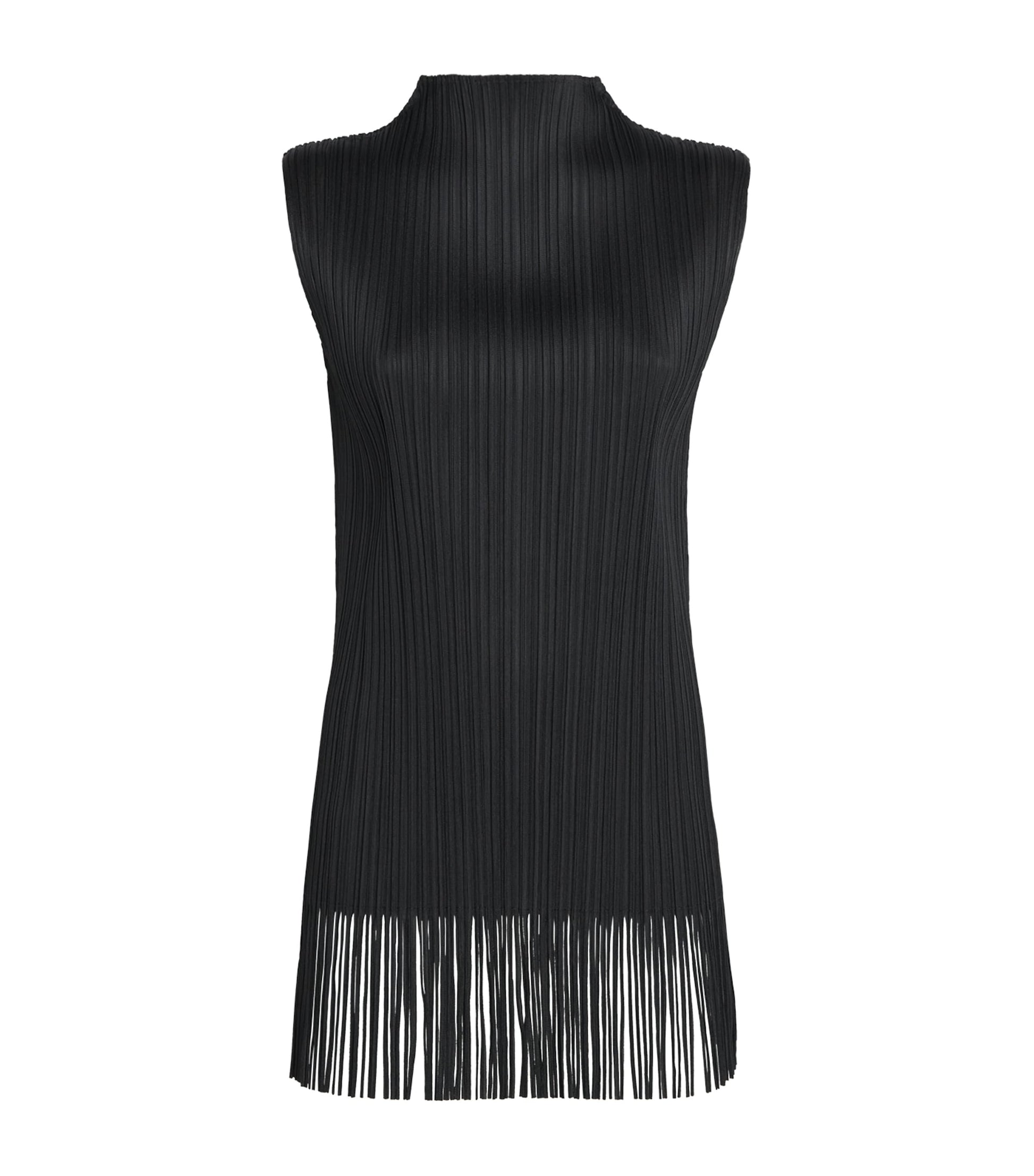 Wave Tunic Top BLACK