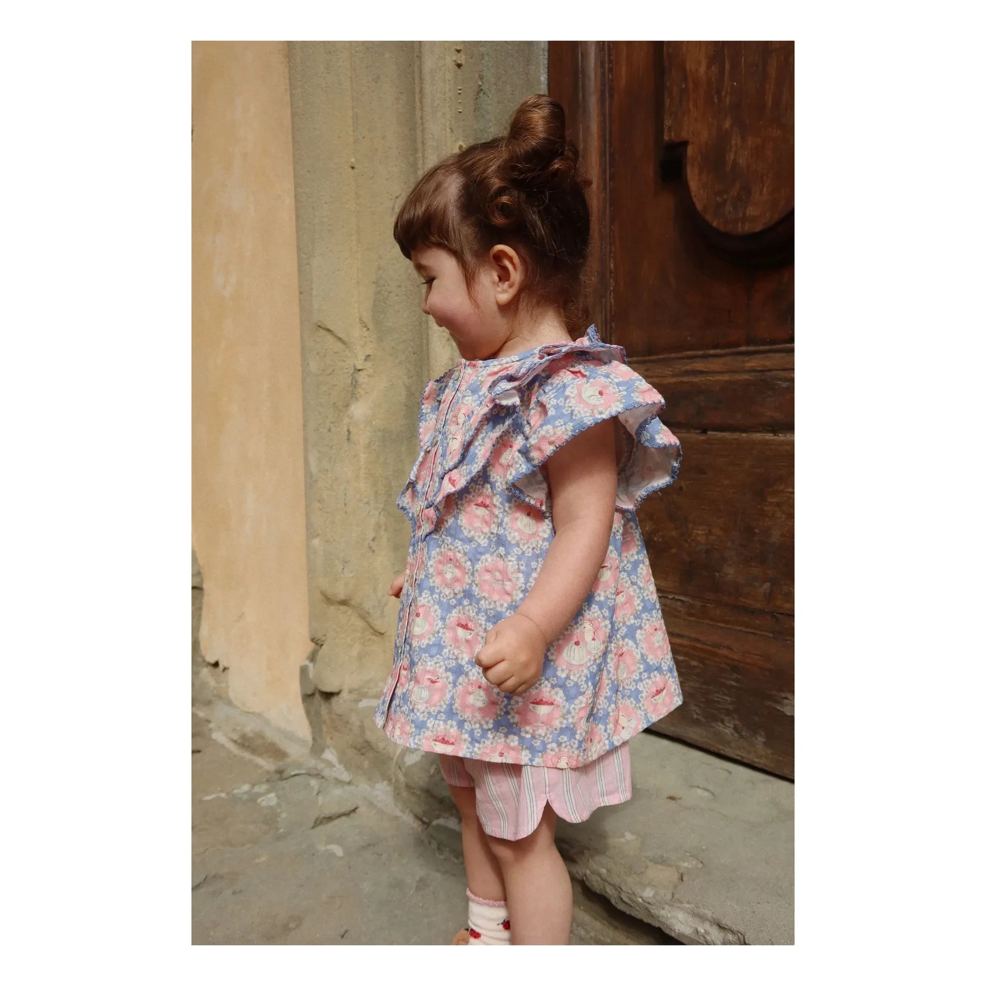 Konges Sløjd - Kim Snacks Organic Cotton Blouse | Blue