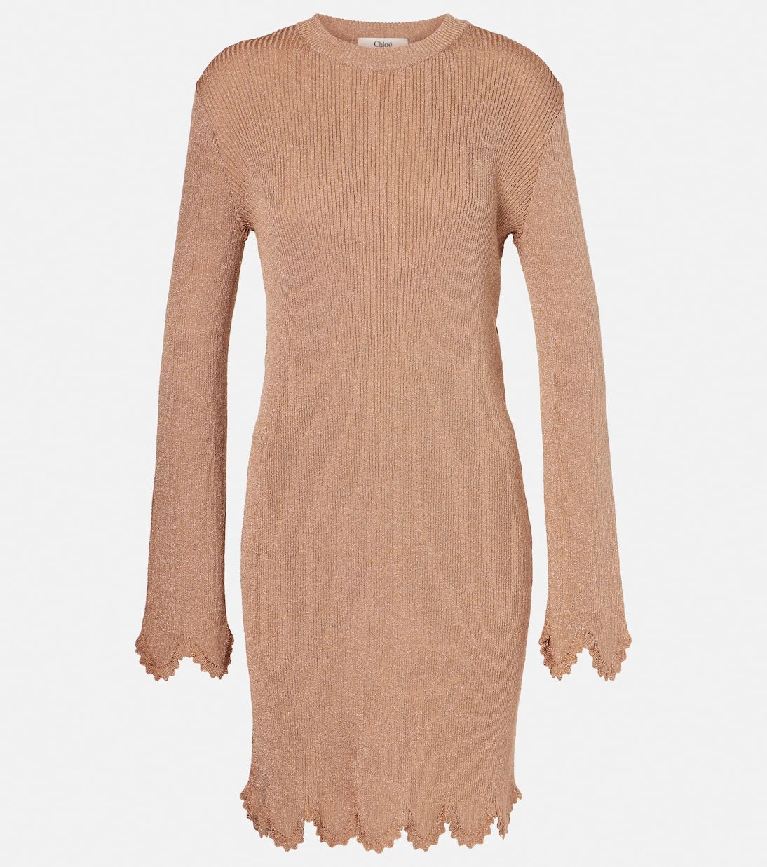Chloé - Scalloped sweater dress