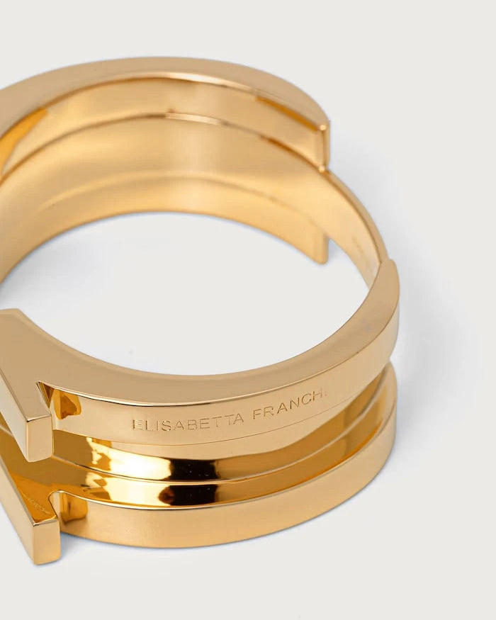 Elisabetta Franchi metal kadın bilekliği