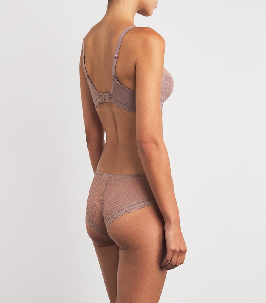 Chantelle Lace-Trim Romance Shorty Briefs